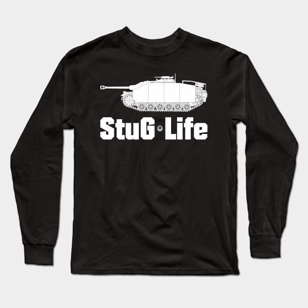 StuG Life - Sturmgeschutz Long Sleeve T-Shirt by FAawRay